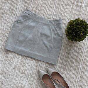 Marni Light Gray Women’s Mini Skirt - Classic A-Line Size 38, Small